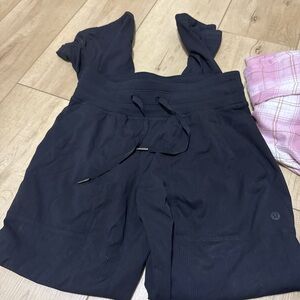 Lululemon black dance studio pants